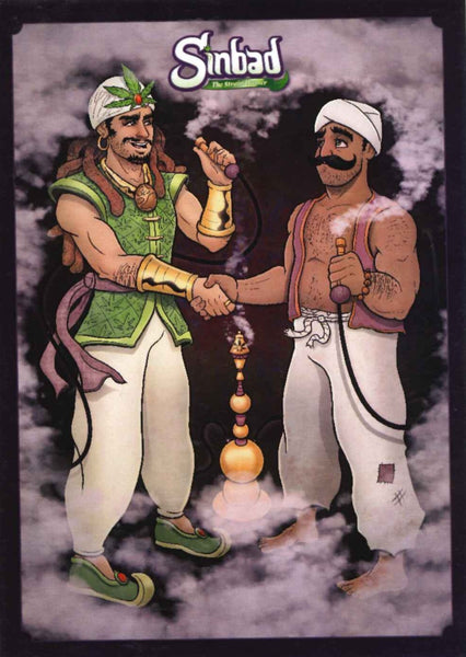 Sinbads Handshake Postcard