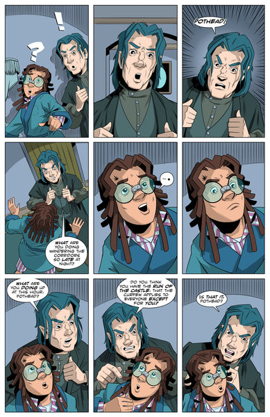 Hairy Pothead Comic #5 - "Professor Vape!"