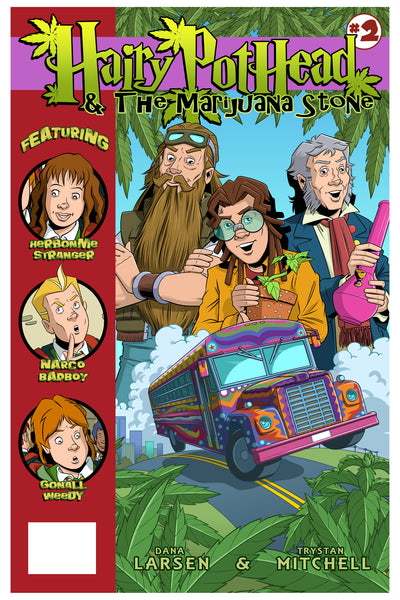 Hairy Pothead Comic #2 - "The Magic Bus"