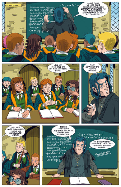 Hairy Pothead Comic #7 - "The Master Head!"