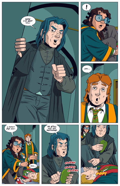 Hairy Pothead Comic #7 - "The Master Head!"