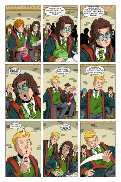 Hairy Pothead Comic #4 - "Hairy vs Narco"