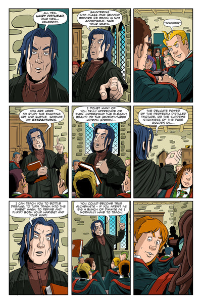 Hairy Pothead Comic #4 - "Hairy vs Narco"