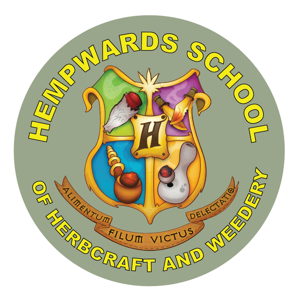 Sticker: Hempwards School of Herbcraft and Weedery