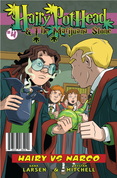 Hairy Pothead Comic #4 - "Hairy vs Narco"