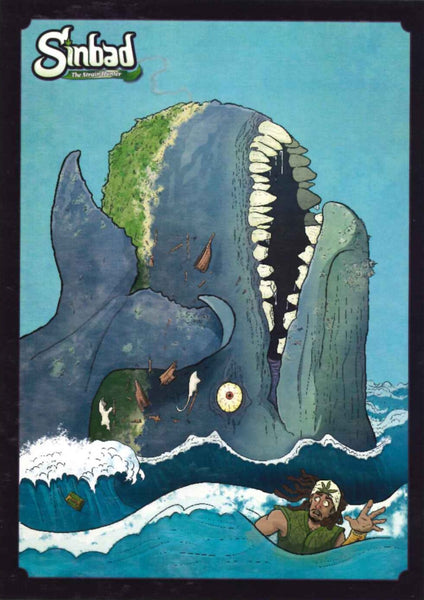 Sinbad Whale Postcard