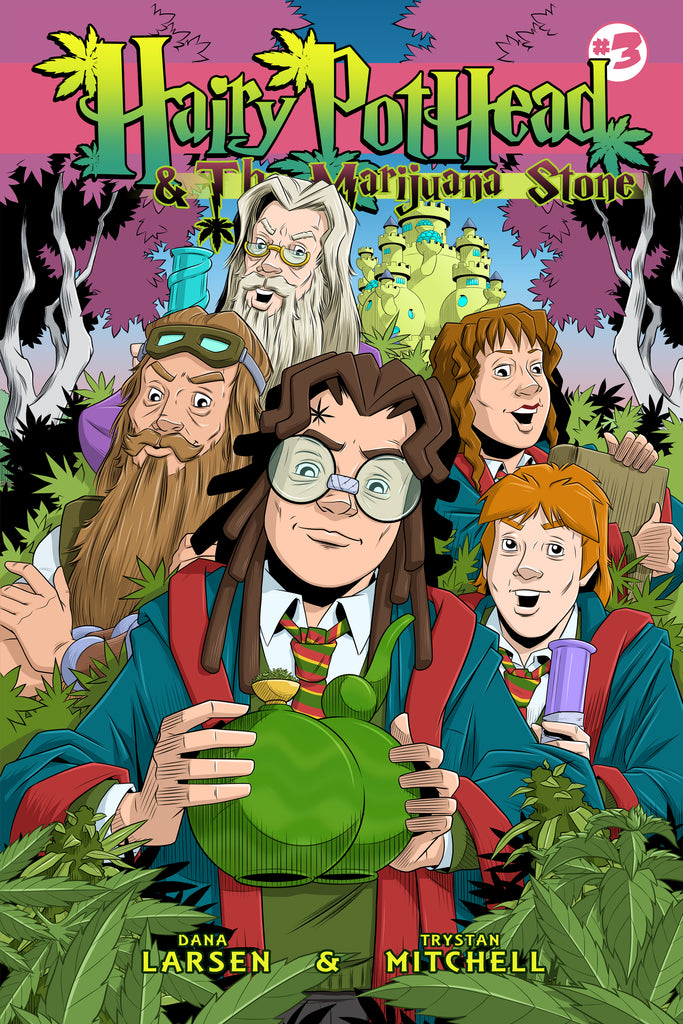 harry pothead book 6 of each Hairy Pothead issue (48 comics total) – Pothead Books