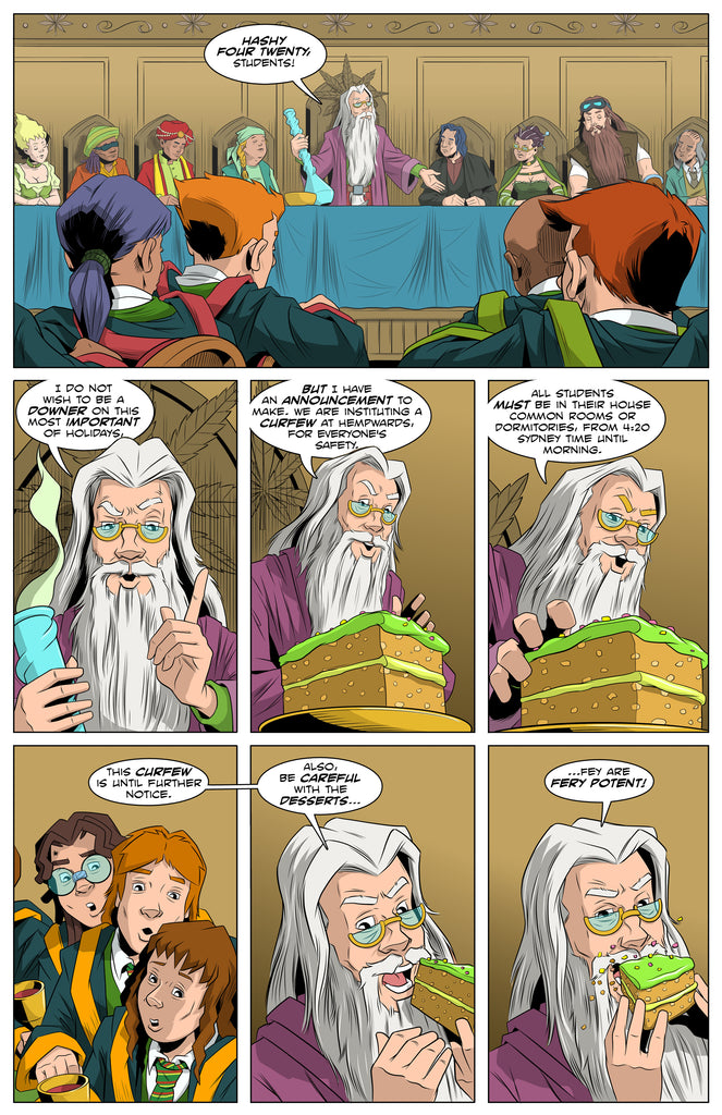 Hairy Pothead Comic #5 - "Professor Vape!" Pothead Books Hairy Pothead Comic #5 - "Professor Vape!" Pothead Books