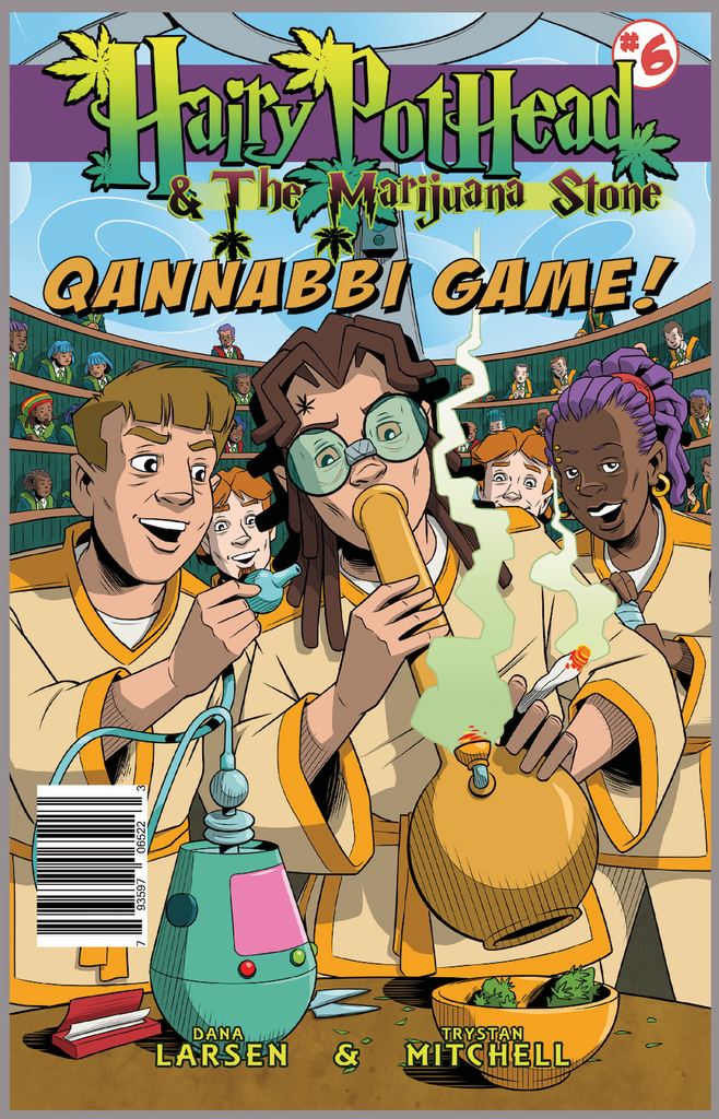 Hairy Pothead Comic #6 - "Qannabbi Game!"