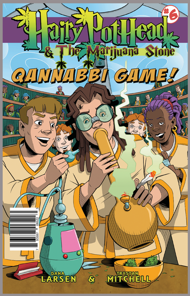 Hairy Pothead Comic #6 - "Qannabbi Game!"