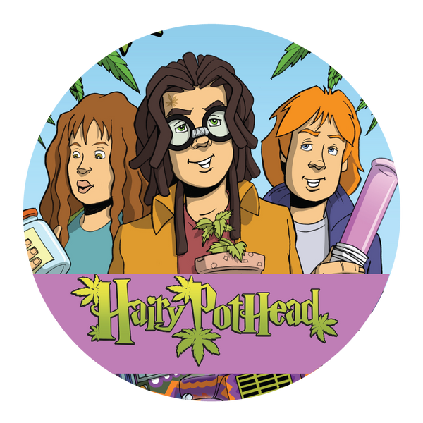 Sticker: Hairy Pothead and the Marijuana Stone - 2